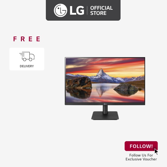 LG 23.8" 24MP400 IPS Full HD Display PC Monitor